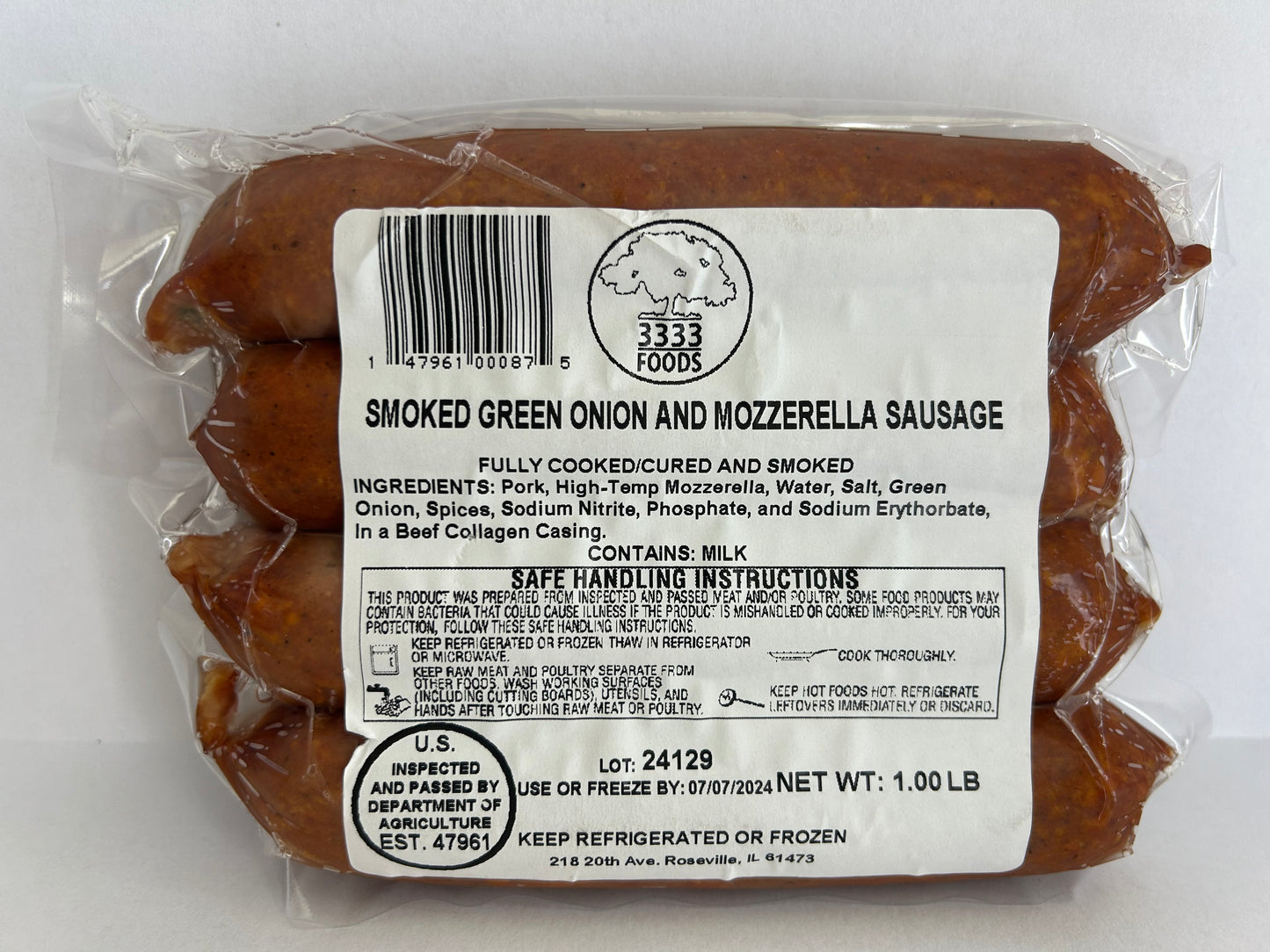 Smoked Green Onion Mozzarella