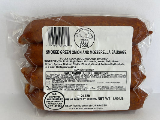 Smoked Green Onion Mozzarella