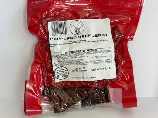 Beef Jerky - Peppered