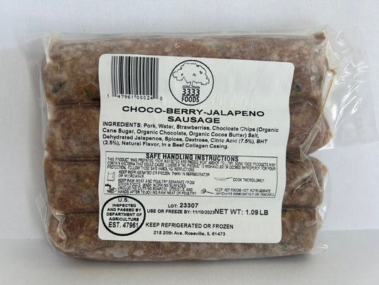 Choco Berry Jalapeno Bratwurst